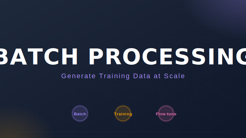 Hermes Agent Batch Processing：批量生成AI训练数据的利器（2026最新）-China AI Hub