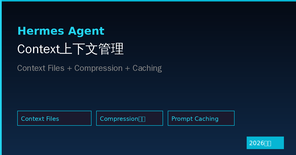 Hermes Agent Context Files与上下文管理:让AI快速理解你的项目(2026最新)-China AI Hub